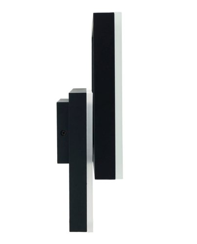 LED csillár mennyezeti lámpa 48W CCT ARTESIA fekete + távirányító