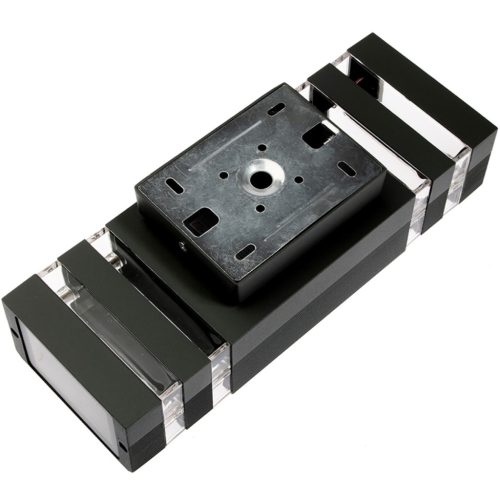 Kerti fali lámpa Emelés Dupla fel-le VELA II LED 2x GU10 Fekete IP54