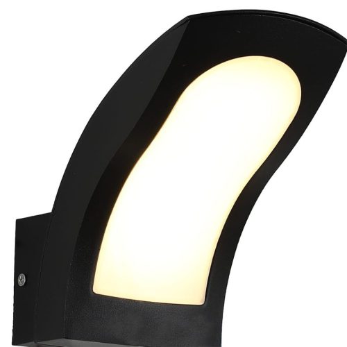 Kerti lámpa emelő fali lámpa 10W 4000K 840lm DORADO BLACK IP54