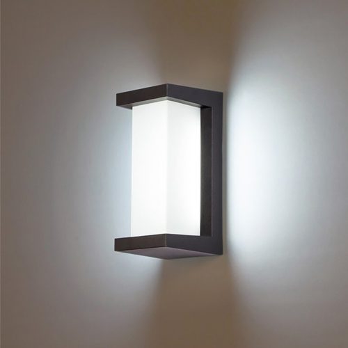 Kerti lámpa E27 HYDRA Elevation Fali lámpa Fekete