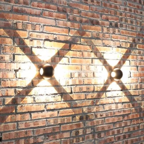 Kerti lámpa LED fali lámpa ARANEA 4x2W 4000K IP54