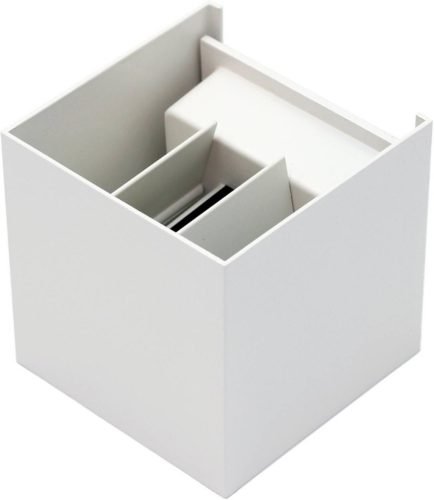 Kültéri homlokzati lámpatest LED FALI LÁMPA 2x 3W 4000K IP54 Leo White