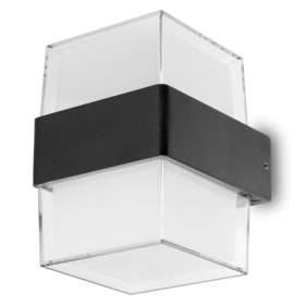   Kerti lámpa emelő fali lámpa fel és le LED 2x5W 4000K IP54 VIRGO