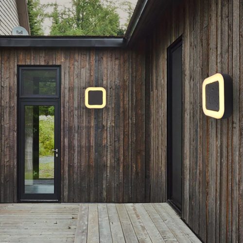 Kerti fali lámpa kültéri LED lámpa 12W 4000K IP54 LUPUS