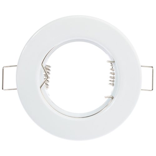 HALOGÉN fixture süllyesztett, rögzített kerek fehér lap GU10 MR16