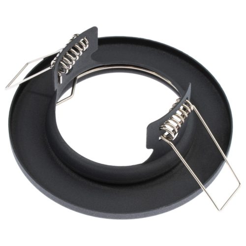 HALOGÉN lámpatest Süllyesztett Fix Kerek Grafit GU10 MR16 lap