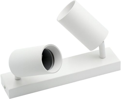 QUALIS SPOT mennyezeti lámpa Reflektor Halogén lámpatest 2xGU10 Fehér