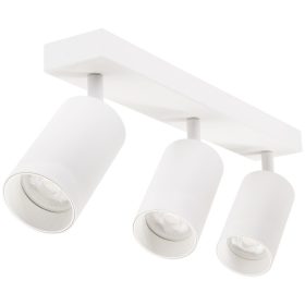   QUALIS SPOT mennyezeti lámpa Reflektor Halogén lámpatest 3xGU10 Fehér