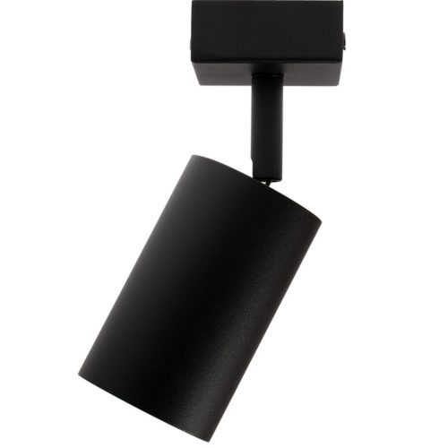 QUALIS SPOT mennyezeti lámpa, reflektor, halogén GU10 vasalat, fekete