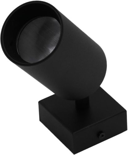 QUALIS SPOT mennyezeti lámpa, reflektor, halogén GU10 vasalat, fekete