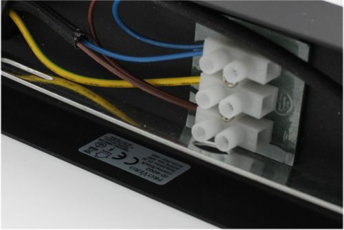 QUALIS SPOT mennyezeti lámpa Reflektor Halogén lámpatest 2xGU10 Fekete