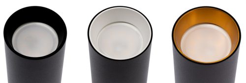 Mennyezeti lámpa 3x GU10 SPOT LED lámpa QUALIS III Fekete