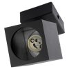 Mennyezeti égő fali lámpa reflektor GU10 QUANTUS Fekete