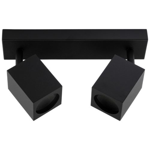 Mennyezeti lámpa fali reflektor 2xGU10 QUANTUS Fekete
