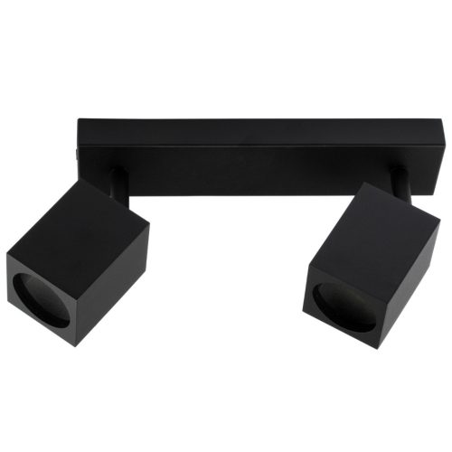 Mennyezeti lámpa fali reflektor 2xGU10 QUANTUS Fekete