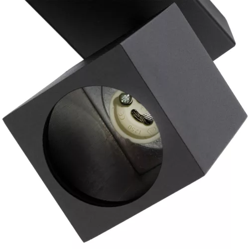 Mennyezeti lámpa fali reflektor 3xGU10 QUANTUS Fekete