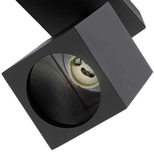 Mennyezeti lámpa Reflektor 6xGU10 Bar QUANTUS Fekete