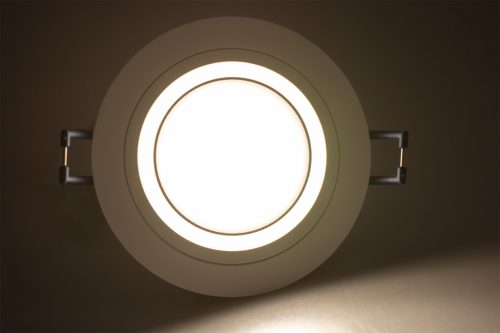 HALOGÉN lámpatest TRIBUS Süllyesztett Fix Kerek Fehér GU10