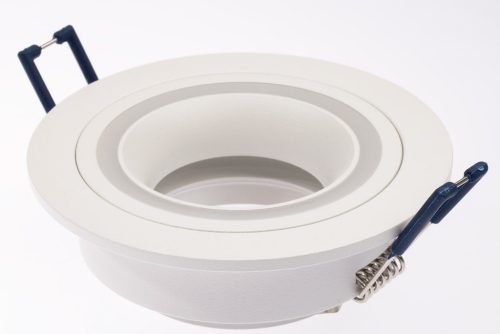 HALOGÉN lámpatest TRIBUS Süllyesztett Fix Kerek Fehér GU10