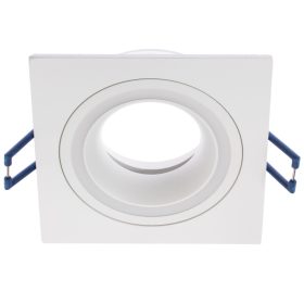 CLARO HALOGÉN Fixture Fix SQUARE Fehér GU10