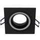 CLARO HALOGÉN Fixture Fix SQUARE Fekete GU10