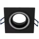 CLARO HALOGÉN Fixture Fix SQUARE Fekete GU10