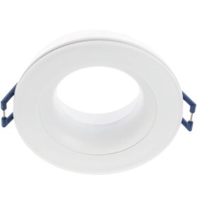   AQUA HALOGÉN lámpatest Süllyesztett Fix Kerek Fehér GU10 IP44