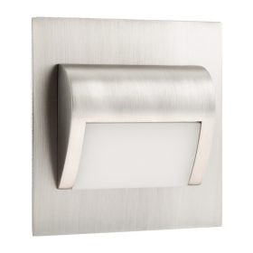   Lépcső lampatest CCT DECORUS 9 LED lámpa 1.2W Satin ProVero meleg + hideg