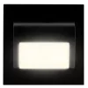 DECORUS lépcsőházi lámpatest LED lámpa 1.2W Fekete ProVero Neutral 4000K 12V DC