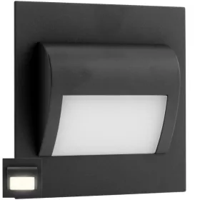   DECORUS lépcsőházi lámpatest LED lámpa 1,2W Grafit ProVero Neutral 4000K 12V DC