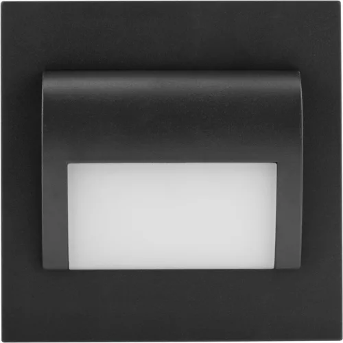 DECORUS lépcsőházi lámpatest LED lámpa 1,2W Grafit ProVero Neutral 4000K 12V DC