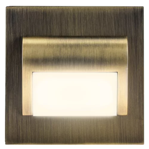 DECORUS lépcsőházi lámpatest LED lámpa 1,2W sárgaréz ProVero Neutral 4000K 12V DC