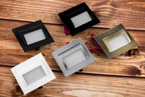 DECORUS lépcsőházi lámpatest LED lámpa 1,2W sárgaréz ProVero Neutral 4000K 12V DC