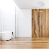LED mennyezeti fürdőszobai lámpa ORLANDO 40W IP44 CCT 3000K-6000K 38cm + TÁVIRÁNYÍTÓ