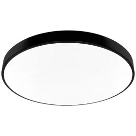   Felületre szerelhető LED mennyezeti lámpa 80W 4000K CRI>85 HOUSTON Fekete 80cm