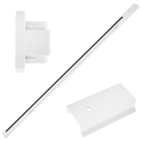   Gyűjtősín fehér, egyfázisú alumínium sín sínes spotlámpákhoz 100cm