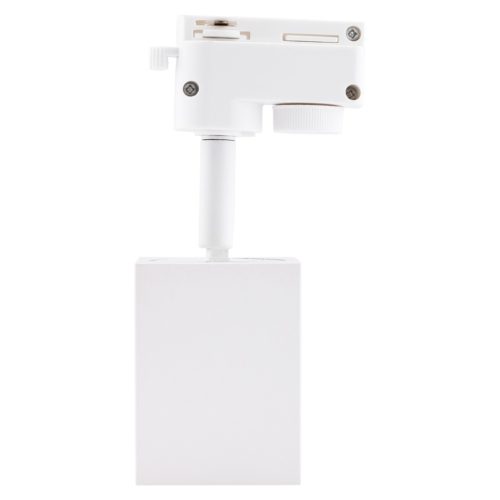 GU10 BRICK Rail Light, fehér, egyfázisú sínekhez