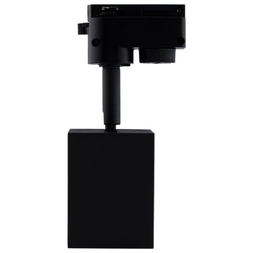 GU10 BRICK fekete sínlámpa egyfázisú sínekhez