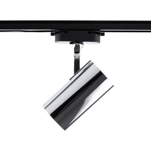 GU10 Króm sínes spotlámpa egyfázisú sínekhez Állítható sínrögzítő görgős SPOT lámpa