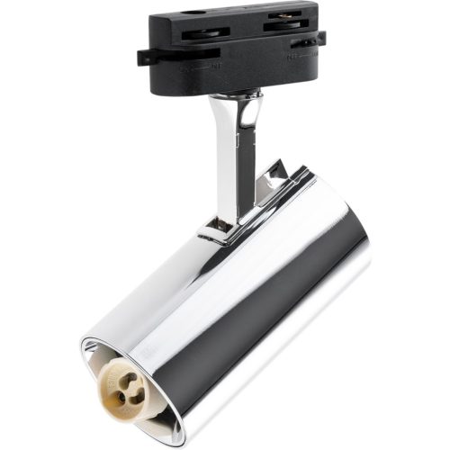 GU10 Króm sínes spotlámpa egyfázisú sínekhez Állítható sínrögzítő görgős SPOT lámpa