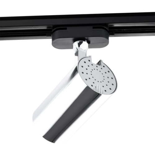 GU10 Króm sínes spotlámpa egyfázisú sínekhez Állítható sínrögzítő görgős SPOT lámpa