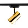 GU10 Arany sínreflektor egyfázisú sínekhez Állítható síntartó görgős SPOT lámpa