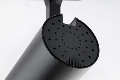 GU10 FEKETE sínreflektor egyfázisú sínekhez Állítható síntartó görgős SPOT lámpa