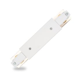   Egyenes csatlakozó tápegységgel, fehér, egyfázisú LUMILED gyűjtősínekhez