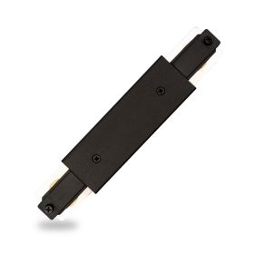   Egyenes csatlakozó tápegységgel, fekete, egyfázisú LUMILED gyűjtősínekhez