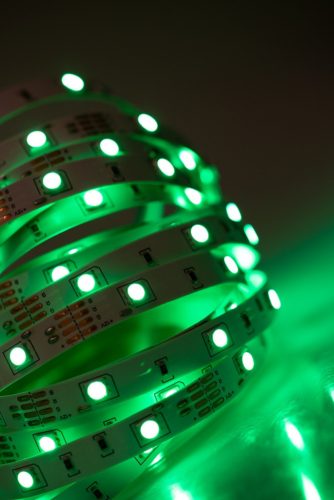 LED szalag 12V 36W 150LED 5050 RGB 10mm 5m - akció