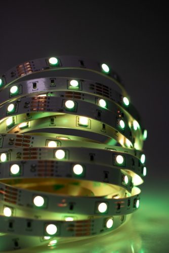 LED szalag 12V 36W 150LED 5050 RGB 10mm 5m - akció