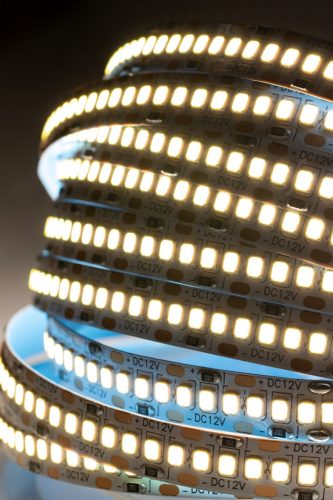 LED szalag 12V 120W 1200LED 2835 Semleges 10mm 5m