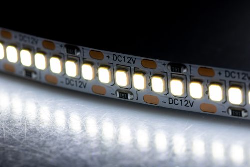 LED szalag 12V 120W 1200LED 2835 Hideg 10mm 5m