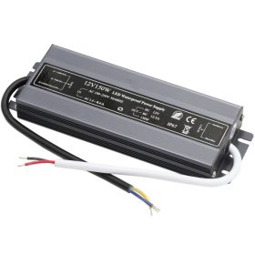   Tápfeszültség LED szalagokhoz FESZÜLTSÉG 12V 150W 12.5A HERMETIC Vízálló IP67
